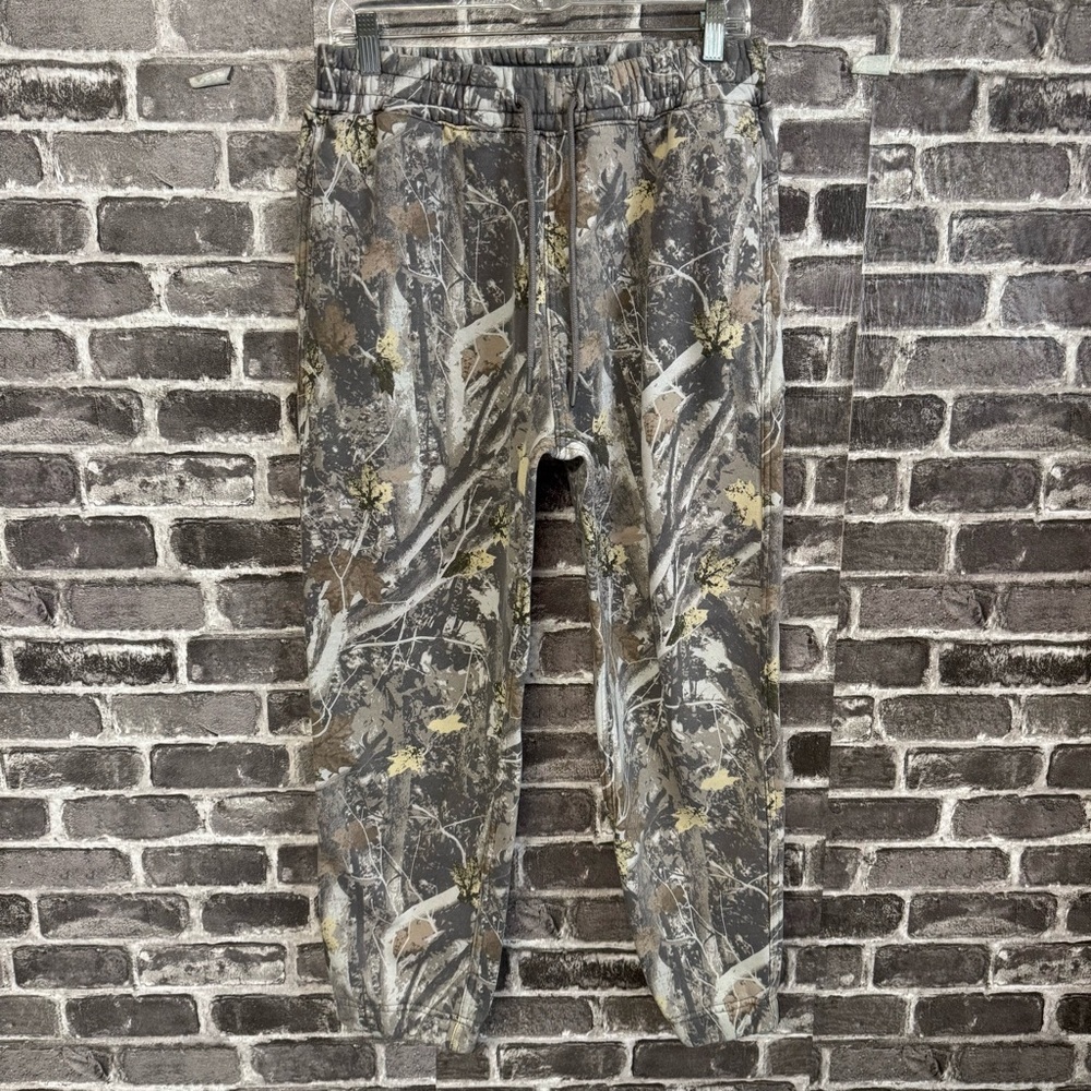 Abercrombie & Fitch soft a & f collection sweatpants Jogger style brown camo